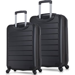 Zoozie Bags Juego de maletas de 2 piezas Negro
